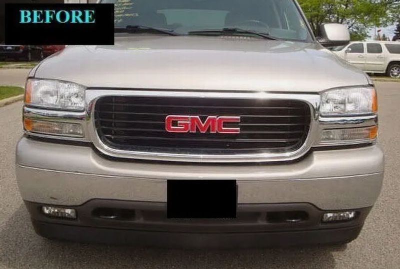 1999-2006 GMC YUKON - LIstwy chrom grill chromowan zdjęcie 1