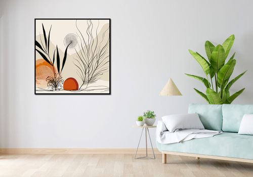 Plakat 100x100cm Echem przez Pustynie na Arena.pl
