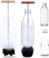 SZCZOTKA DO CZYSZCZENIA BUTELEK SODASTREAM DO BUTELEK I NACZYŃ DŁUGA 35CM