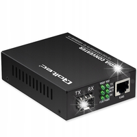Switch niezarządzalny Qoltec Media Konwerter RJ45 SFP 1000Mb/s 5V