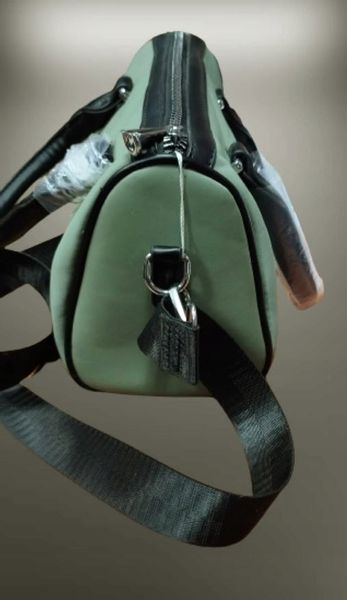 Torebka MISS MODA mała ZIELEŃ POJEMNA długi pasek, KHAKI NOWOŚĆ zdjęcie 2