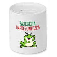 Skarbonka Dla Imprezowicza Imprezowiczki Prezent Z Nadrukiem Ze Zdjęciem