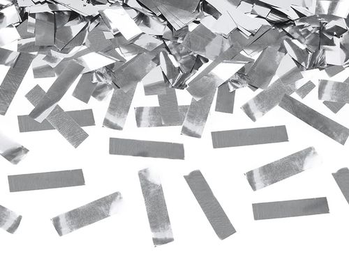 Tuba z konfetti, srebrny, 60cm na Arena.pl