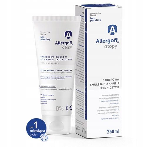 Allergoff barierowa emulsja do kąpieli leczniczych 250 ml na Arena.pl
