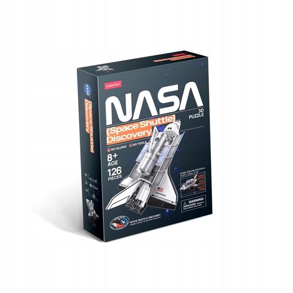 Cubic Fun Puzzle 3D Nasa Space Shuttle Discovery zdjęcie 3