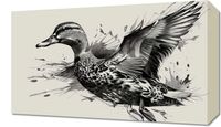 Obraz 50x30cm Gracja Kaczki w Locie