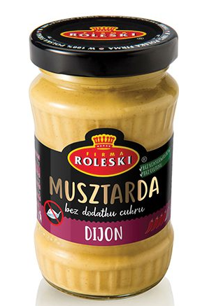 ROLESKI MUSZTARDA 175G DIJON zdjęcie 1