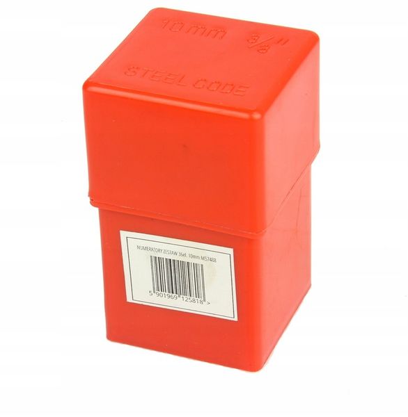 ZNACZNIKI NUMERATORY 36 NUMERATOR LITERY CYFRY 10mm zdjęcie 5
