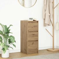 Komoda Artisan Dąb 29,5x34x76 cm Drewno klejone