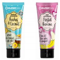 Zestaw SuperTan Frosted Banana 150ml do jasnej cery + Peaches&Coconut 150ml