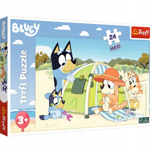 puzzle 24 maxi wspaniały dzień bluey 14357 na Arena.pl