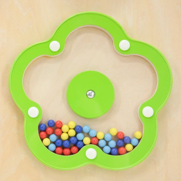 VIGA Drewniany Panel Ścienny - Wirujące Wzory zdjęcie 6