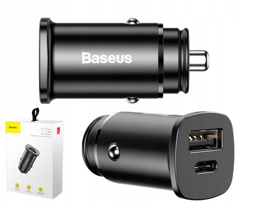 Baseus ładowarka samochodowa QC 4.0+ Type C PD 30W na Arena.pl