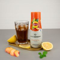 ZESTAW SYROPÓW SODASTREAM KONCENTRAT DO SATURATORA LIPTON ICE TEA 9L NAPOJU