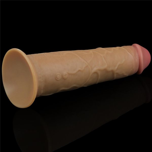 8.0'' Dual Layered Platinum Silicone Rotator zdjęcie 8