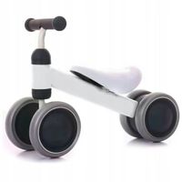 Rowerek biegowy treningowy mini rower dla dzieci biały ECOTOYS