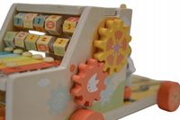 Sorter Auto Drewniane liczydło Klocki Samochód Zabawka Edukacyjna dla Dziec