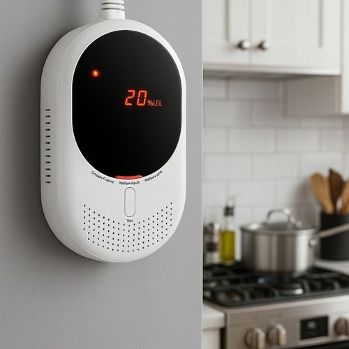 Czujnik Detektor Tlenku Węgla Czadu Gazu CERTYFIKOWANY LCD z WIFI na Arena.pl