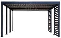 Carport PREMIUM - Wiata samochodowa 4x5m dodatkowa zabudowa TS1227