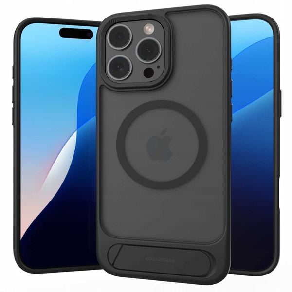 Spacecase Stand Pro Mag Iphone 16 Pro Max Black zdjęcie 12