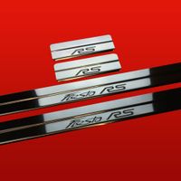 Listwa progowa FORD FIESTA MK7 FIESTA RS Stal nierdzewna 304 połysk 4szt