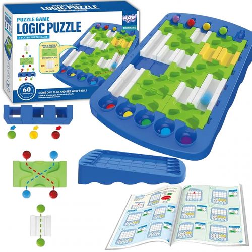 WOOPIE IQ Gra Logiczna Kulą do Celu Trening Mózgu Puzzle Labirynt Droga na Arena.pl