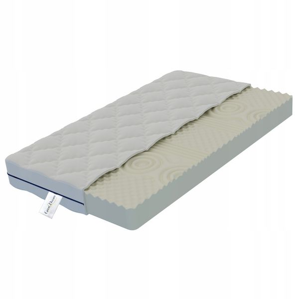 Materac strefowy masujący 7 stref konturowy 12cm 120x200cm zdjęcie 1