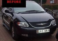 1998-2004 CHRYSLER TOWN COUNTRY TOWN&COUNTRY- LIstwy chrom grill chromowane