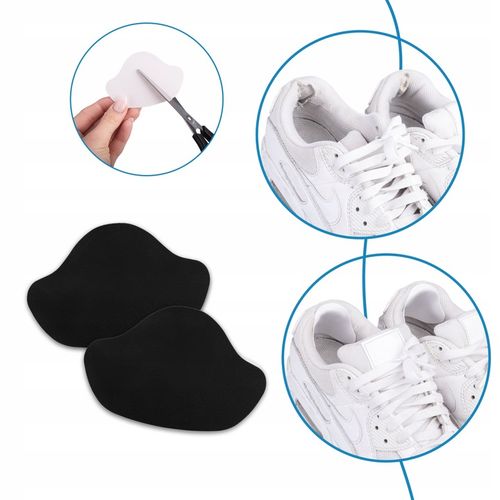 Łatki zapiętki naprawcze do butów 8 par czarne białe SULPO dwa na Arena.pl