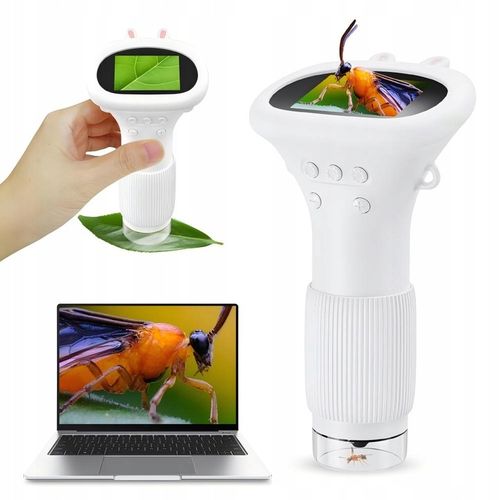 PRZENOŚNY KIESZONKOWY MIKROSKOP DLA DZIECI 1000X LED na Arena.pl