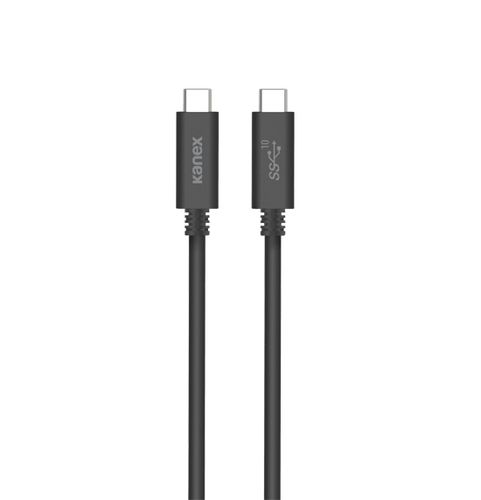 Kabel USB-C USB-C 1M czarny KANEX na Arena.pl