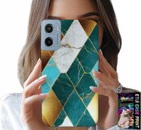 ETUI DO MOTOROLA E15 / G05 - ELEGANCKIE MODNE WZORY CASE + FOLIA
