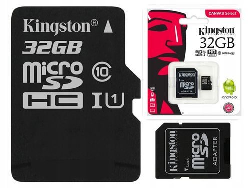 KINGSTON KARTA PAMIECI 32GB MICRO SD class 10 UHS na Arena.pl