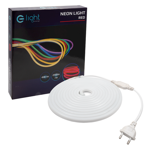 NEON FLEX LED CZERWONY 5M 230V Eko-Light EKF1237 na Arena.pl