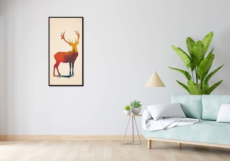 Plakat 50x100cm Światło Leśnego Monarchy zdjęcie 4