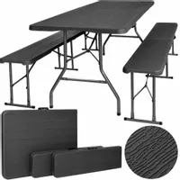 Zestaw cateringowy Woodland stół i 2 ławki