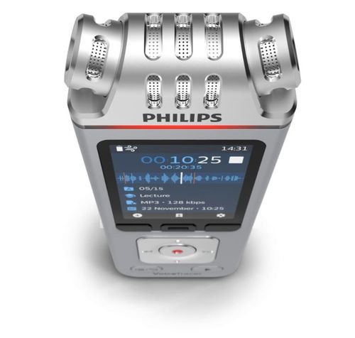 Dyktafon cyfrowy PHILIPS DVT4115 Szary na Arena.pl