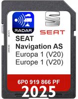 KARTA GPS MAPA SEAT 2025 AS V20 ATECA ARONA IBIZA LEON TOLEDO EUROPA
