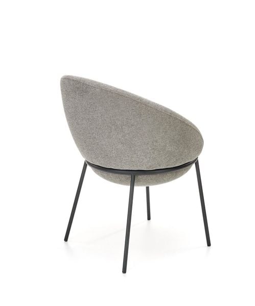 Krzesło Eggy szare zdjęcie 5