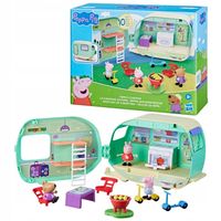 Świnka Peppa Przyczepa Kempingowa Peppy 3 figurki akcesoria Hasbro F8863