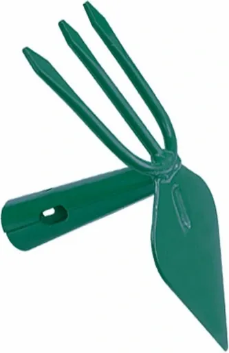 MOTYKA Z KULTYWATOREM STALOWA NA TRZONEK 7 cm zdjęcie 1