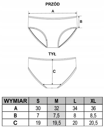 12x Majtki Damskie Bezszwowe Figi Bawełniane Gładkie MORAJ M na Arena.pl