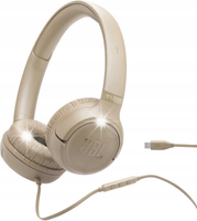 Słuchawki przewodowe JBL Tune 530C USB-C Beżowy