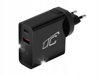 ULTRASZYBKA ŁADOWARKA SIECIOWA DO TELEFONU LAPTOPA USB-C PD 65W QC 3.0