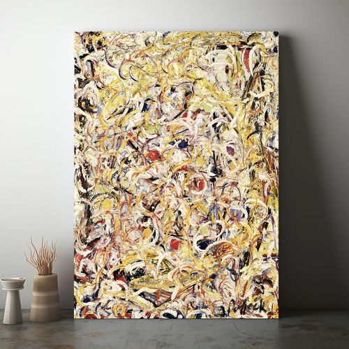 Obraz na płótnie abstrakcje Pollock 70x100 cm na Arena.pl