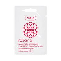 Ziaja Różana maseczka młodości z kwasem hialuronowym, saszetka, 7ml