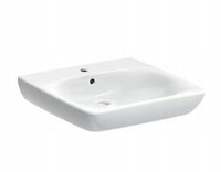 Umywalka Ścienna kwadratowa Geberit Selnova Comfort 55 cm biały