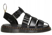 Dr. Martens sandały damskie GARIN BLACK płaski obcas rozmiar 39