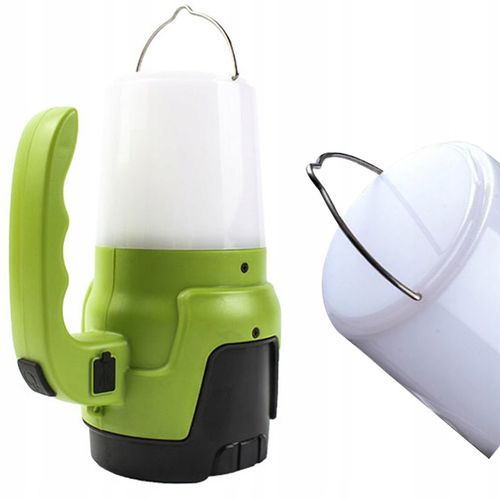 Latarka Szperacz LED 2w1 Akumulatorowa Mocna Lampa Kempingowa Turystyczna na Arena.pl