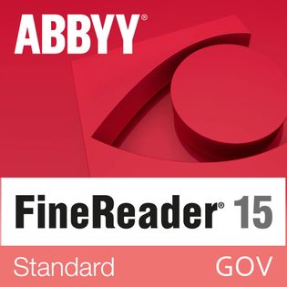 GOV - ABBYY FineReader PDF 15 Standard (pojedynczy użytkownik) licencja wieczysta